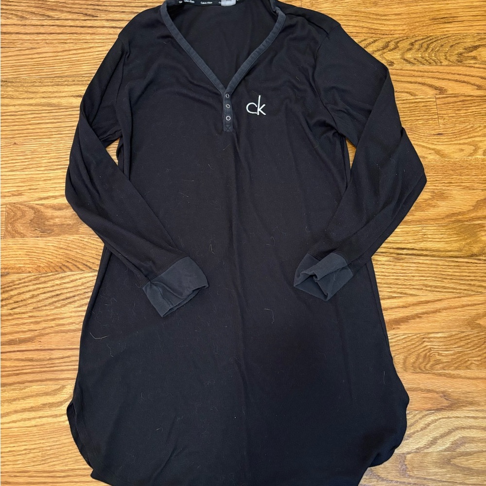 Calvin Klein Black night shirt